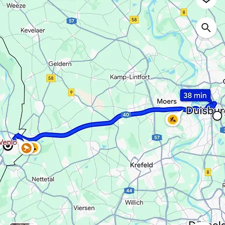 - Stellar Haven Deluxe With Cosmic Design - 3-Room Space-Themed Apartment 75 Qm - Central Location - Balcony - Renovated 2024 With Tv & Netflix - Full Kitchen - Free Parking - Near Metro & Airport - Galaxy-Inspired Interior - Apartment Duisburg